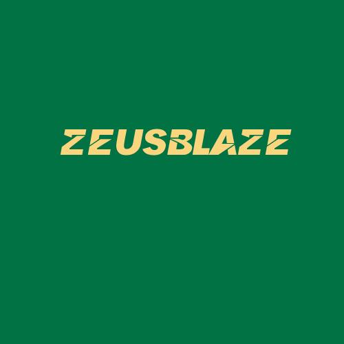 Logo da ZEUSBLAZE